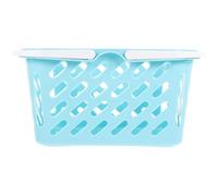 GETAJGHSD Panier de Rangement Mini en Abs Empilable avec Anses Cuisine et Dortoir, Panier Creux Multifonction pour Organiser Petits Objets