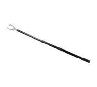 GETAJGHSD Perche 55 et Télescopique Acier Inoxydable en Fourchette Sécher en Alliage D'aluminium, Robuste Réglable de 110cm pour Usage Intérieur et Buanderie