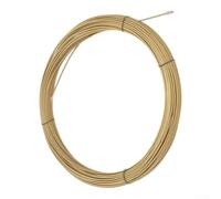 Getdoublerich Extracteur de fil d'acier 5 m Tête rotative pour conduit (5 | Acier à ressort à haute résistance, résiste à la flexion, construction métallique, portée de 10 m, filetage facile