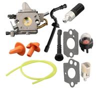 Getdoublerich Kit carburateur de tronçonneuse pour modèles MS192T et MS192TC pour zama C1Q-S258 Kit de remplacement pour système de carburant