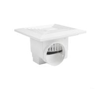 Getdoublerich Ventilateur d'échappement de plafond, ventilateur de ventilation intégré pour salle de bain et cuisine - Extracteur d'air puissant et silencieux pour la maison, montage encastré (20 x 20