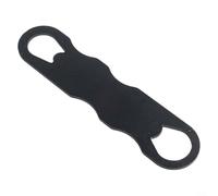 Gettimore Clé multifonction en acier inoxydable pour douille Outil à main ergonomique avec grande poignée pour l'entretien du pistolet Noir 13,8 cm