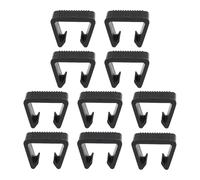 Gettimore Clips de connexion de meubles d'extérieur en rotin pour canapé modulaire, pinces de stabilité en ABS toutes saisons pour tubes de 4,25 cm et 5,25 cm