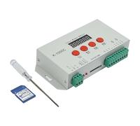 Gettimore Contrôleur LED K-1000C pour WS2812B WS2811 APA102C Bandes Pilote de pixels programmables avec logiciel LEDEDIT 2048 pixels pris en charge