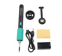 Gettimore Fer à souder portable 15 W rechargeable sans fil avec 650 mAh Type-C Chauffage rapide pour réparation électronique