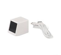 Gettimore for geekmagic NerdMiner Horloge numérique multifonction pour stocks et devises, station météo WiFi compacte (blanc)