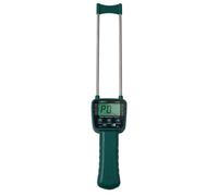 Gettimore Humidimètre numérique pour aliments et céréales, testeur d'humidité portable avec affichage vocal et rétroéclairé, sonde en acier au carbone de haute précision, vert