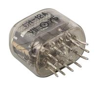 Gettimore IN-12 Nixie Tube indicateur néon numérique pour horloge rétro Verre métal Affichage cathode froide 18 x 12 mm 200 V Tension de fonctionnement