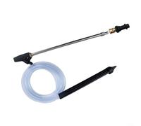 Gettimore Kit de buse de sablage haute pression avec adaptateur en laiton et tuyau d'aspiration 10 L/min Débit 2500 PSI pour Karcher K2-K6 pour enlever la peinture rouille et la saleté dure (kit)