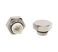 Gettimore Kit de réparation de valve anti-siphon compatible avec la valve Legend LEG-108-903, couvercle en laiton plaqué T550 T550A, robinet givré, 10,2 cm à 35,6 cm pour disjoncteur à vide pour