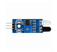 Gettimore Module de capteur infrarouge d'évitement d'obstacles avec distance réglable de 2 à 30 cm, ligne de montage de voiture robot comptant 3,3 V-5 V