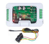 Gettimore Module de surveillance d'énergie CA triphasé PZEM-6L24 380 V 100 A RS485 RTU Active Reactive Power Voltage Meter Compatible avec Automation Systems Host + fermé