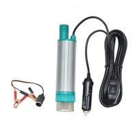 Gettimore Pompe submersible compacte 12 V/24 V CC pour transfert d'eau et diesel - Sortie de 38 mm - Pour construction en acier inoxydable, camping en plein air