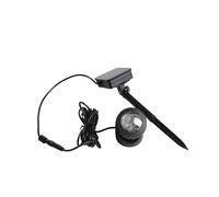 Gettimore Spot solaire d'extérieur pour étang, étanche IP68, lampe de jardin réglable avec capteur automatique du crépuscule à l'aube, lampe de paysage facile à installer pour poissons (1)