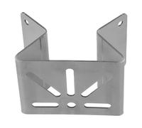 Gettimore Support d'angle mural extérieur pour SoloCam S340 et pour caméra Ring Floodlight Cam, support en acier inoxydable PTZ, panneau solaire et éclairage de scène, argenté