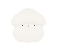 Gettimore Veilleuse champignon rechargeable par USB, lampe en silicone à intensité variable avec minuterie d'arrêt automatique, pour contrôle doux au toucher, chambre d'enfant et chambre à coucher