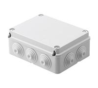 Gewiss BOÎTE de DÉRIVATION avec Couvercle Bas À VIS - IP55 - Dimensions INTERNES 190X140X70 - PAROIS avec Passe-Fils À Gradins À ENTRÉE DIRECTE