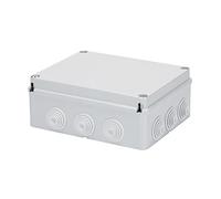 Gewiss BOÎTE de DÉRIVATION avec COUVERCLE BAS À VIS - IP55 - DIMENSIONS INTERNES 240X190X90 - PAROIS avec PASSE-FILS À GRADINS À ENTRÉE DIRECTE
