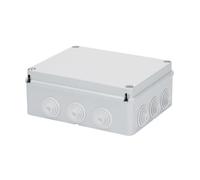 Gewiss BOÎTE de DÉRIVATION avec COUVERCLE BAS À VIS - IP55 - DIMENSIONS INTERNES 240X190X90 - PAROIS avec PASSE-FILS À GRADINS À ENTRÉE DIRECTE