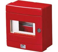 Gewiss GW42202 système de fermeture avec alarme Rouge, Blanc Verre, Métal