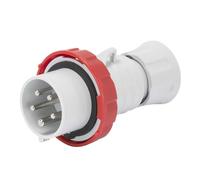 Gewiss Gw60042h basse tension à vis prise droite de câblage, haute performance, IP66/IP67/IP68/Ip69, 6 Référence, 3P + N + E Pole, 380 V-415 V, 32 A, 50 Hz/60 Hz, Rouge
