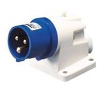 SOCLE MURAL MALE IEC CON.SAIL.PR.90° 3P+N+T 16A 400V 6H