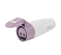 Gewiss GW62064 - Fiche mobile protégée IEC 309 BTS 2P 16A 24V IP44