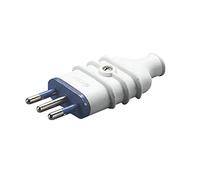 Gewiss Prise Mobile, droite, Standard italien, 2P+T 16 A 250 V AC, Type S17, Blanc