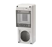 GEWISS q-din 5 leergeh. F. 1 steckd. 16 à Protection iP65
