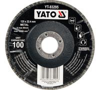 Gewölbte Fächerschleifscheibe 125mm P40 / YT-83292 / YATO