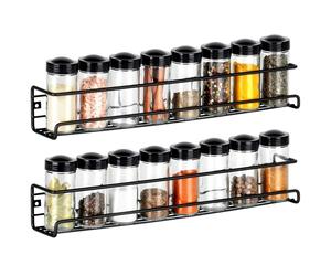 Gewürzregal mit Behältern, 18-teilig