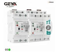 GEYA-Commutateur de transfert automatique G2R, Sélecteurs électriques, Alimentation ininterrompue, Rail DIN, ATS, Touristes, 25A, 40A, 63A, 110V, 220