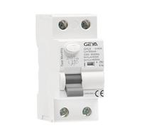 GEYA Électromagnétique Disjoncteur de courant résiduel type A ELCB RCD RCCB (2P-63A-300mA)
