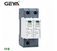 GEYA GSP9 protecteur de surtension à 2 pôles 20KA-40KA SPD AC275V AC385V 400V 440V SPD protecteur de surtension de maison 1P + N Rail Din
