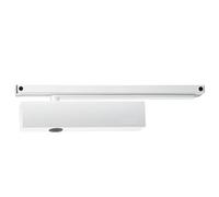 Geze GEZE TS5000 Softclose EN2-6 Kit complet avec rail coulissant et plaque de montage Argent, fermeture de porte coulissante pour portes à un seul battant - 44,9 x 4,7 x 8,5 cm