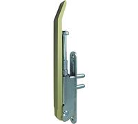 GEZE Huba Fix Lève-porte de balcon en acier galvanisé/aluminium anodisé argenté