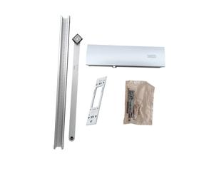 GEZE TS 3000 V - ferme-porte + rail coulissant + plaque de montage, argent