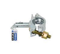 GeZu Impex Accouplement d'échafaudage Galvanisé à chaud Lot de 4 48 x 48 mm serre joint pour tuyau acier construction