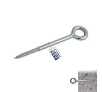 GeZu Impex Boulon à oeil 120 mm | Galvanisé Boulons à anneau à œil à tige à vis Fermée Robuste