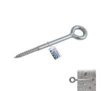 GeZu Impex Boulon à oeil 120 mm | Galvanisé Boulons à anneau à œil à tige à vis Fermée Robuste