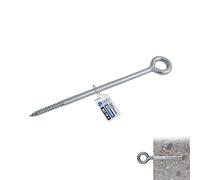 GeZu Impex Boulon à oeil 230 mm | Galvanisé Boulons à anneau à œil à tige à vis Fermée Robuste
