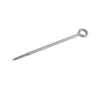 GeZu Impex Boulon à oeil 450 mm | Galvanisé Boulons à anneau à œil à tige à vis Fermée Robuste