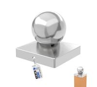 GeZu Impex Capuchon de poteau Boule 91 x 91 mm