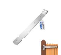 GeZu Impex charnières de portail 400 mm | Électroplaqué Penture bud lourde Gond sur platine