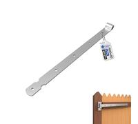 GeZu Impex® charnières de portail Galvanoplastie Lot de 2 600 mm penture bud lourde gond sur platine