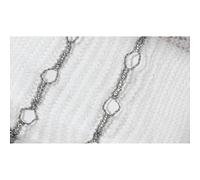 GeZu Impex Filet de protection pour échafaudages 3.07 x 10 m | Blanc échafaudages et façades chantier pare gravats