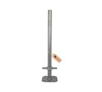 GeZu Impex Pied d'échafaudage avec Tige Filetée Galvanoplastie 650 x 38 mm plaques de pieds réglables
