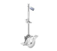 GeZu Impex Roulettes d'échafaudage Roues avec frein 1000 kg
