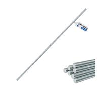GeZu Impex Tige Filetée M8 1000 mm A4 Acier Inoxydable Barre Filetées Entièrement Tige Filetée pour Charges Lourdes