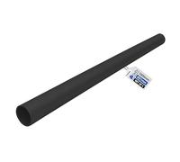 GeZu Impex Tube en Acier Ø 27 mm x 1000 mm | Noir Tuyau en Acier pour Colliers de Serrage Rampes, Construction Cadres & Meubles